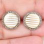 Cartier  Paris Antique  Platinum diamond Enamel Gold  Cufflinks |dover Jewelry|