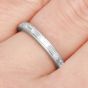 Oscar Heyman Diamond Baguette Eternity Band Ring|Dover Jewelry|