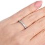 Oscar Heyman Diamond Baguette Eternity Band Ring