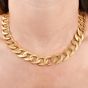 Mario Buccellati Vintage 18k Gold Link Chain Necklace |Dover jewelry|