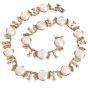 Vintage Buccellati 18k diamond Pearl Choker Gold Necklace|Dover Jewelry|