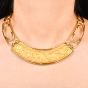 Vintage Carrera y Carrera 18K Gold Elephant Motif Collar Necklace-Dover Jewelry
