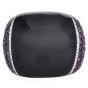 Estate Designer Diamond Onyx Amethyst 18k gold Cocktail Ring