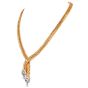 Marchak Paris 5.43cttw Diamond Fancy Lariat Gold Necklace
