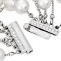 Estate Diamond South Sea Pearl Multi Row Wrap Bracelet-Dover Jewelry