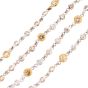 Estate 15.75cts Diamond 14K Two Tone Long By the Yard Necklace-Dover Jewelry
