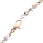 Estate 15.75cts Diamond 14K Two Tone Long By the Yard Necklace-Dover Jewelry