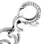 Estate Buccellati 18K Gold Intertwining Circle Link Chain Necklace -Dover Jewelry