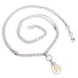 Leo Pizzo Fancy  Yellow Diamond 18k Gold Dangle Pendant Necklace