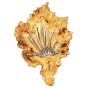 Vintage Buccellati 18K Gold Hand Engraved Layered Leaf Brooch-Dover Jewelry