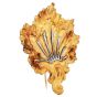 Vintage Buccellati 18K Gold Hand Engraved Layered Leaf Brooch-Dover Jewelry