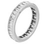Vintage Oscar Heyman 2.45 carat Diamond Platinum Eternity Band Ring |DoverJewelry|