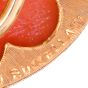 Mario Buccellati Coral Vintage 1960s 18K Gold Oval Statement Earrings-Dover Jewelry
