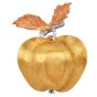 Vintage Buccellati Rigato 18K Three-Tone Gold Apple Brooch Pin-Dover Jewelry