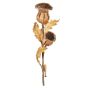 Buccellati Thistle Flower 18K Gold Silver Vintage Brooch Pin-Dover Jewelry