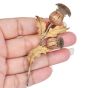 Buccellati Thistle Flower 18K Gold Silver Vintage Brooch Pin-Dover Jewelry