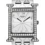 Hermes HH1.530  H Watch Diamond Bezel Stainless 35mm l Dover Jewelry