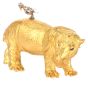 Tiffany  Co. Hippopotamus Diamond Bird 18k Gold Brooch Pin