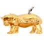 Tiffany  Co. Hippopotamus Diamond Bird 18k Gold Brooch Pin