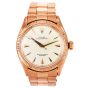 Rolex RARE Oyster Perpetual  6285 HoneycombDial Rose Gold  Watch