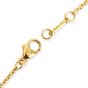 Tiffany & Co. Vintage Amethyst 18K Gold Clover Motif Station Necklace-Dover Jewelry