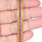 Vintage 3.66 carat Sapphire 18K Italian Gold Fancy Link Bracelet |Dover Jewelry|