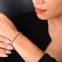 Classic 6.70cts Round Cut Diamond 18K Gold Tennis Line Bracelet
