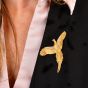 Vintage E Wolf  Phoenix Bird 0.98cts Diamond 18K Gold Brooch Pin |DoverJewelry|