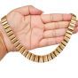 Vintage Cartier Swiss Cleopatra 18K Yellow Gold Choker Necklace