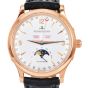 Jaeger LeCoultre Master Moonphase Automatic Rose Gold Mens Watch