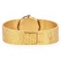 Vintage Piaget Lapis Dial Diamond 18K Mesh Gold Ladies Watch