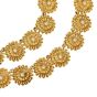 SeidenGang Diamond 18k Gold Flower Link Necklace|dover jewelry|