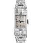 Antique Platinum 5.90cts Diamond Bracelet Ladies Watch|Dover Jewelry|