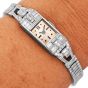 Antique Platinum 5.90cts Diamond Bracelet Ladies Watch|Dover Jewelry|