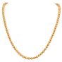 Estate Buccellati 18K Solid Gold Satin Beaded Ball Link Necklace|Dover Jewelry|