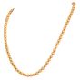 Estate Buccellati 18K Solid Gold Satin Beaded Ball Link Necklace|Dover Jewelry|