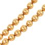 Estate Buccellati 18K Solid Gold Satin Beaded Ball Link Necklace|Dover Jewelry|