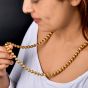 Estate Buccellati 18K Solid Gold Satin Beaded Ball Link Necklace|Dover Jewelry|