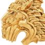 Estate David Webb Lion Head 18K Yellow Gold Belt Buckle ||Dover Jewelry