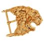 Estate David Webb Lion Head 18K Yellow Gold Belt Buckle ||Dover Jewelry