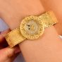 Buccellati Eliochron Diamond 18k Yellow Gold Bracelet Watch