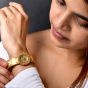 Buccellati Eliochron Diamond 18k Yellow Gold Bracelet Watch
