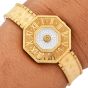 Buccellati Oktachron Diamond Dial 18k Yellow Gold Quartz Watch |Dover Jewelry|