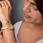 Buccellati Oktachron Diamond Dial 18k Yellow Gold Quartz Watch |Dover Jewelry|