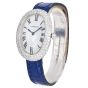 Cartier Baignoire Diamond 18K Gold Iconic Leather Watch|Dover Jewelry|