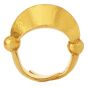 Vintage Ilias Lalaounis 22K Gold Hammered Dome Statement Ring|Dover Jewelry|