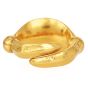 Vintage Ilias Lalaounis 22K Gold Hammered Dome Statement Ring|Dover Jewelry|