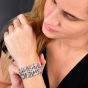 Estate Tweed de Chanel 10.0cts Diamond 18K Gold Wrap Bracelet |Dover Jewelry|