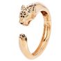 Panthère de Cartier 18K Gold Cuff Bracelet Size 17