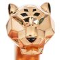Panthère de Cartier 18K Gold Cuff Bracelet Size 17
